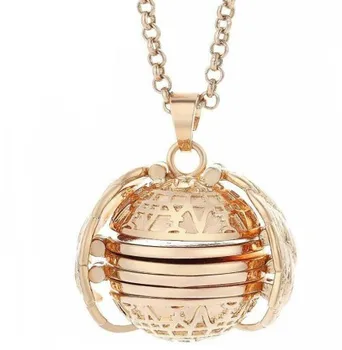 

K-STAR Aromatherapy Pendant New Creative Openable Necklace Multi-layer Photo Openable Item Box