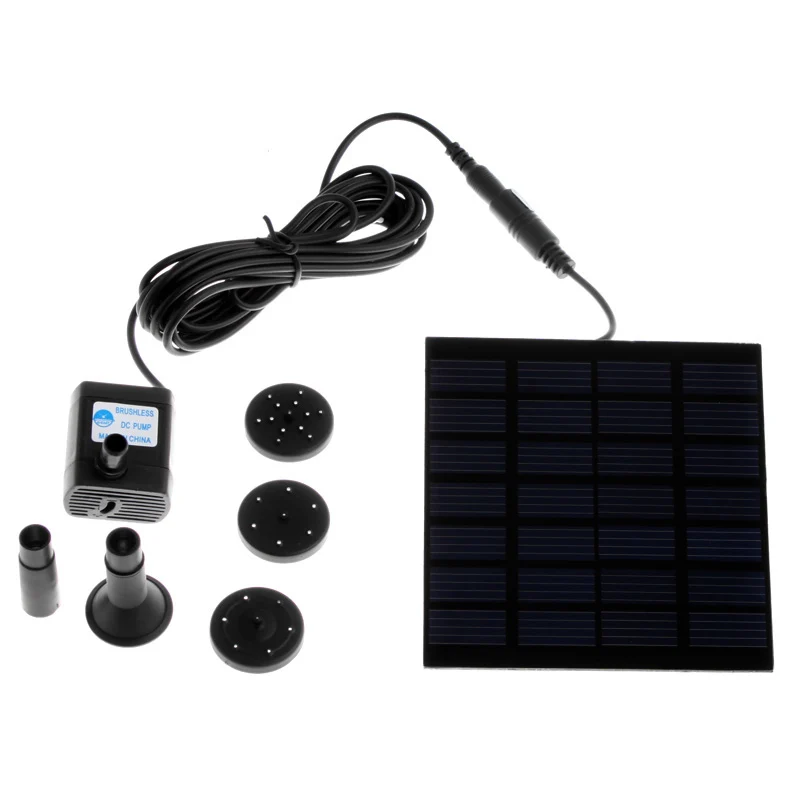 

New Solar-Powered Pump Brushless Motor Water Pump Long Using Time Aquarium Rockery Fountain Garden solar-powered pumps Submersib