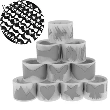 Теплоизоляционная Фольга для горячего тиснения, светоотражающие наклейки, виниловая пленка, сделай сам, железный материал, лента для одежды, 100x3 см Теплоизоляционная Фольга для горячего тиснения, светоотражающие наклейки, виниловая пленка, сделай сам, железный материал, лента для одежды, 100x3 см