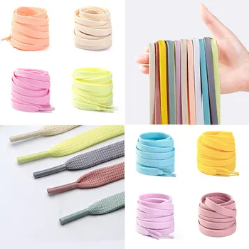 

1 Pair Fashion Casual Thick Flat Shoelaces Sneakers Basketball Women Shoes Lace Sport Strings shoes Laces Accessories