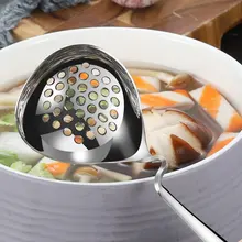 1 шт. кулинарная ложка суповая из нержавеющей стали ложка с длинной ручкой удобная ручка Современная зеркальная отделка столовые приборы кухонные принадлежности