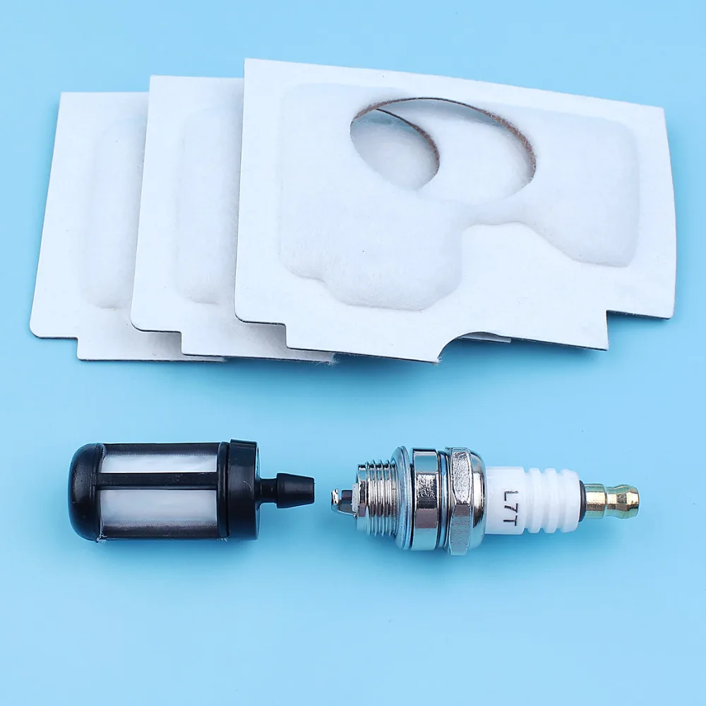 Kit Filtre à Air, Filtre à Carburant & Bougie Pour Tronçonneuse Stihl MS 170, MS 180, 017, 018 (version Avant 2013)