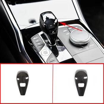 

3 Style ABS Car Gear Shift Head Trim Sticker For BMW G20 G28 325 3 4 Series 2020 Left Hand Drive Car Accessories