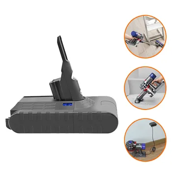 

BATTOOL 4000mAh 21.6V 18650 Li-ion Battery For Dyson V8 Battery Handheld Vacuum Cleaner Rechargeable Power Tools Battery