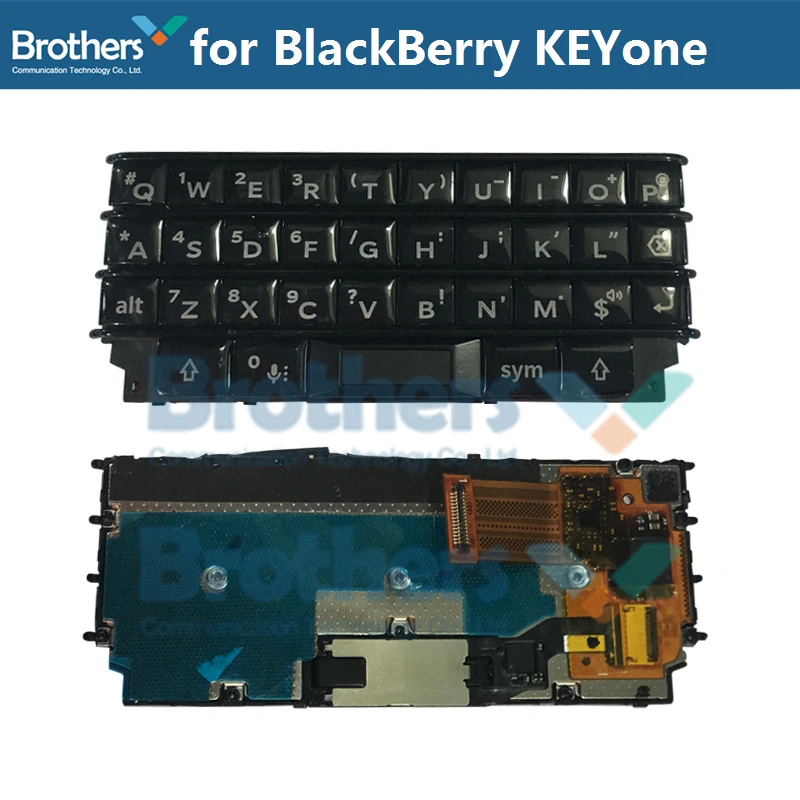 Клавиатура для BlackBerry KEYone DTEK70 клавиатура кнопка гибкий кабель для BlackBerry DTEK70 телефон запасные части черный серебристый 1 шт