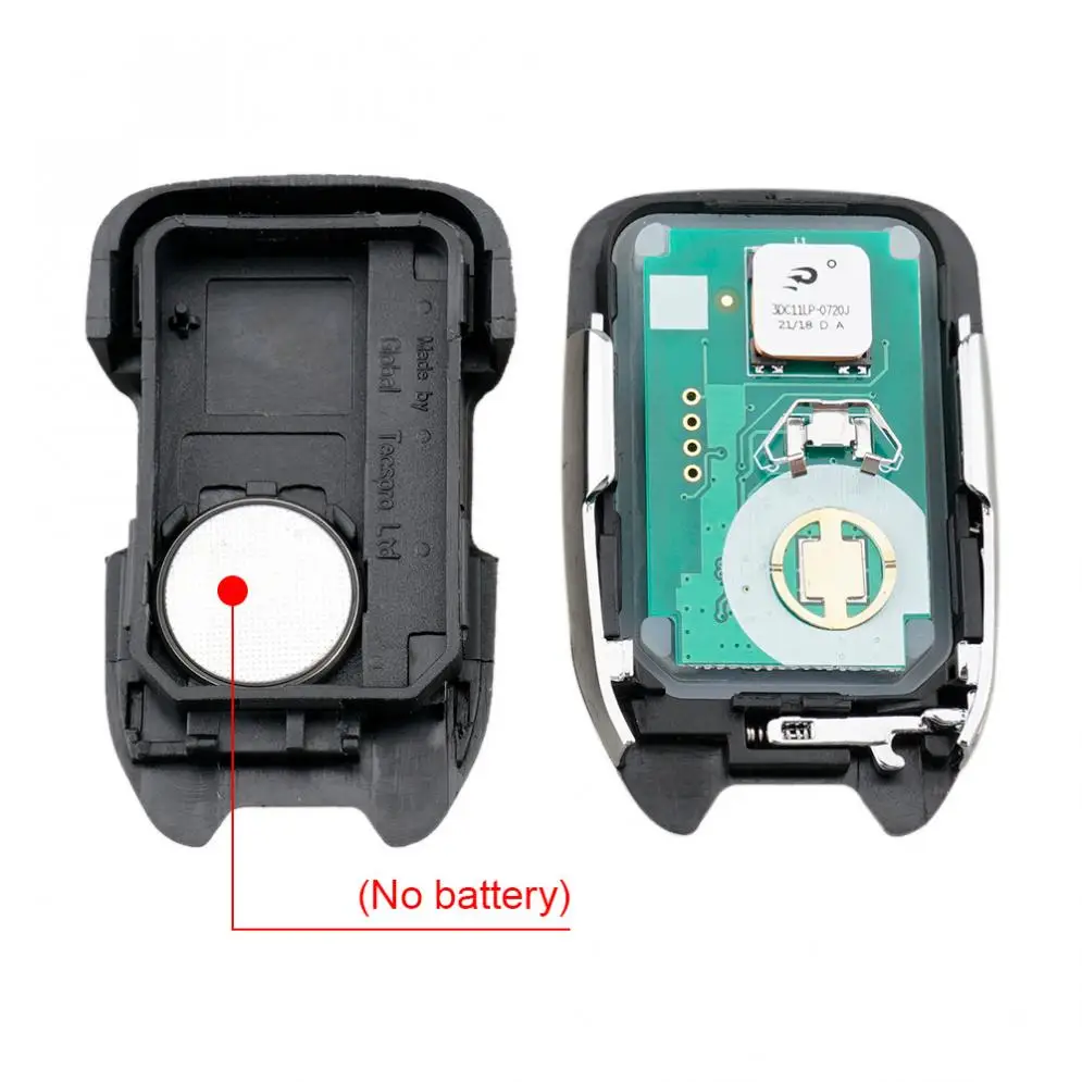 315Mhz 6 Buttons Smart Car Remote Key with ID46 Chip HYQ1AA Fit for- Chevrolet Suburban Tahoe