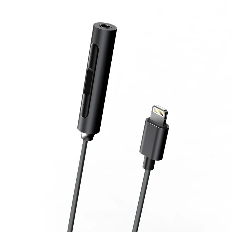 

Fiio i1 Headphone Decoder DAC iPhone Audio Cable Amplifier Lightning Plug To 3.5mm Jack Adapter for Apple MFI iPhone 8 iPhone X