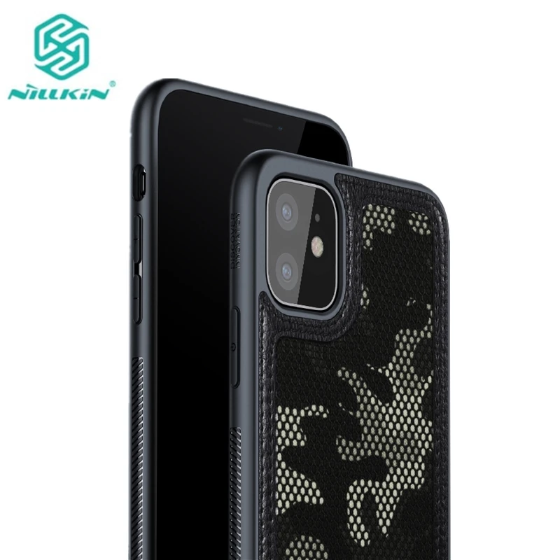 

NILLKIN For Apple iPhone 11Pro 2019 Military camouflage Protector Case Shell Anti-Knock Tough Back Cover For iPhone 11 Pro Max