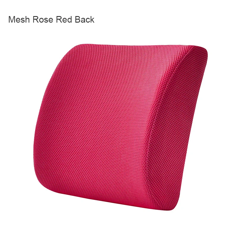 Orthopedics Hemorrhoids Seat Cushion Memory Foam Car Rebound Cushion Office Chair Lumbar Support Pain Relief Breathable Pillow 