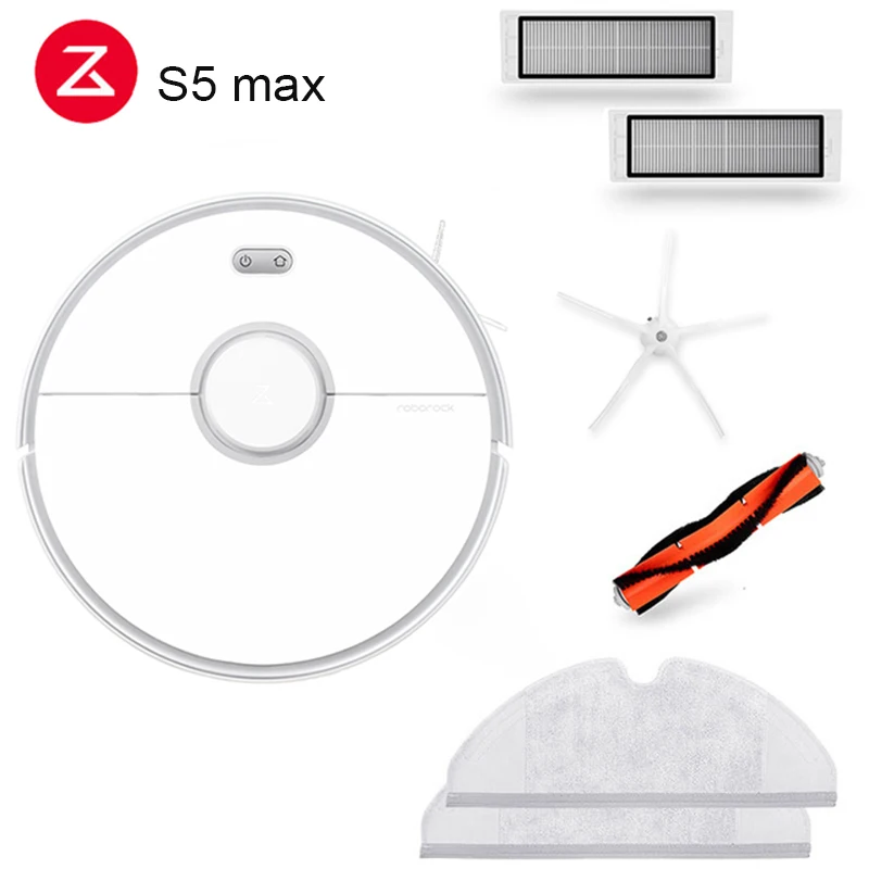 2020 Roborock S5 Max mi robot vacuum cleaner sweep suction wet mopping wireless app control Roborrock s50 s55 ungrade version|Vacuum Cleaners| - AliExpress