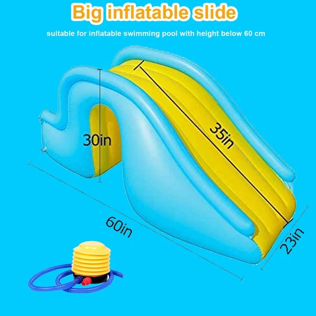 Inflatable Outdoor Water Slide for Kids Swimming Pool Water Slide Bouncer Backyard children Summer party toys Water slides 6