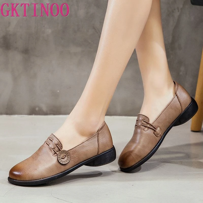 soft leather ladies shoes