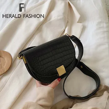 

Women's Designer Luxury Handbag 2020 Fashion New High quality PU Leather Women Handbags Crocodile pattern Shoulder Messenger Bag
