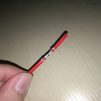 

New Gold U-shaped Brass Buckle Terminal Docking Connector Line Pressing Button 100pcs Terminal