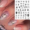1pc  Abstract Girl Nail Sticker CA COOL 3d Nail Art Stickers Decal Template Diy Nail Tool Decorations ► Photo 2/5