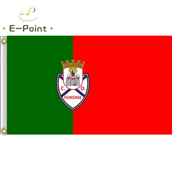 

Flag of Portugal C.D. Feirense 3ft*5ft (90*150cm) Size Christmas Decorations for Home Flag Banner Gifts