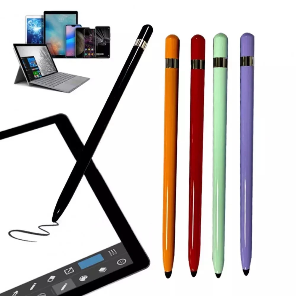 Dual Portable Tablet Smartphone Stylus Pen Replacement Soft Nib Writing Drawing Capacitive Touch Screen Pencil | Компьютеры и офис