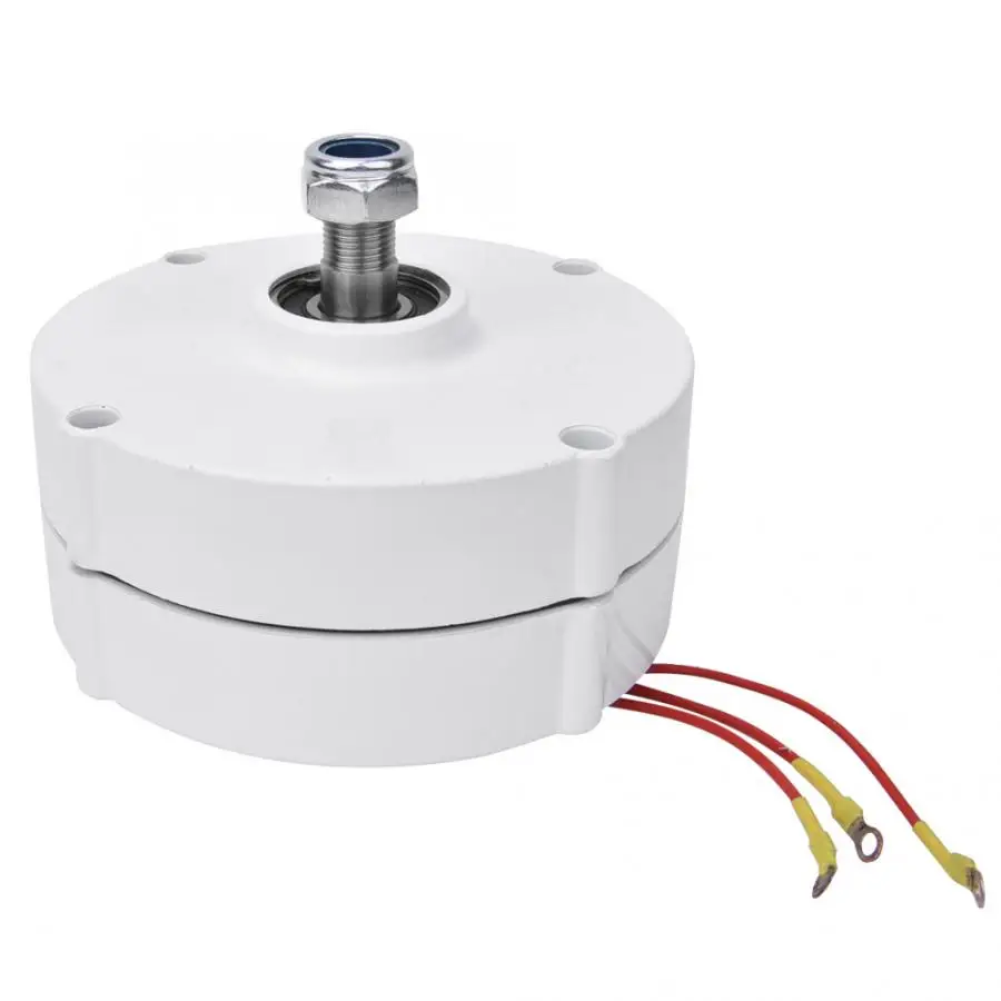 without Rectifier NE-200 200 Вт 12 в генератор постоянного магнита 1100 ОБ/мин переменного тока Генератор для вертикальной или горизонтальной ветровой турбины 200 Вт ветряной генератор - Цвет: without Rectifier