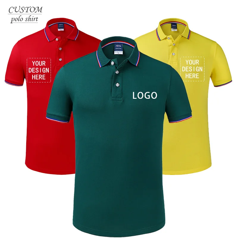 Official custom embroidery polo sport shirt custom text, custom polo shirt, custom Gift Idea Men Women,various sizes& colours