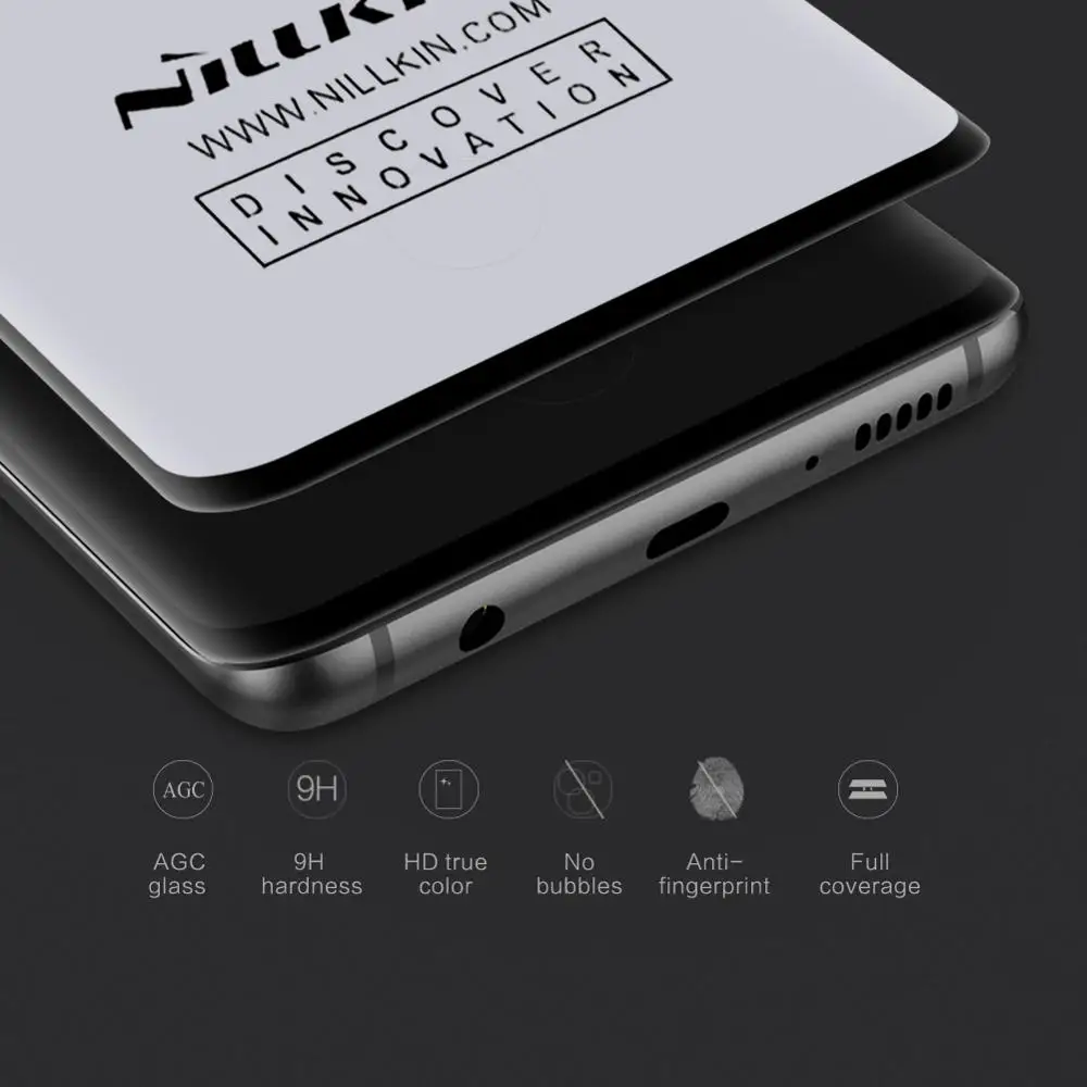 Nillkin 3D полное покрытие клея Защитное стекло для экрана samsung Galaxy Note 10 9 8 S10 S9 S8 Plus S10E закаленное стекло