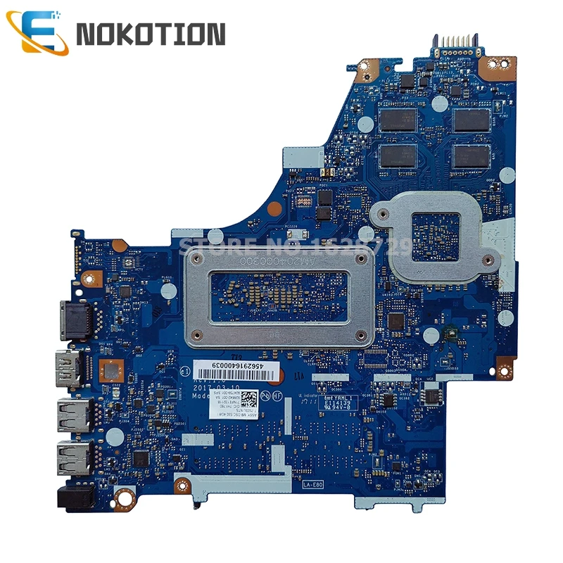 NOKOTION 924759-601 924759-001 для hp павильон 15-BS Материнская плата ноутбука CSL50 CSL52 LA-E801P I7-7500U cpu 4GB gpu