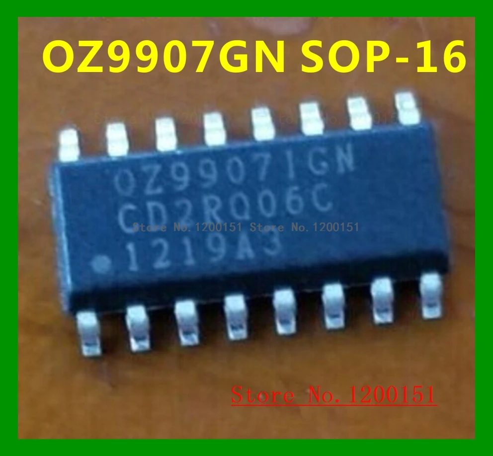 OZ9907GN лапками углублением SOP-16