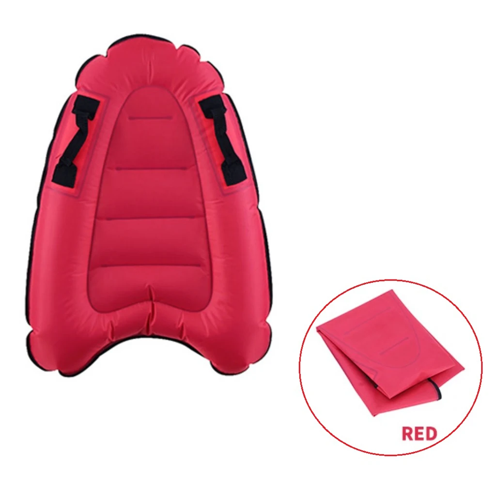 60x80cm Children Inflatable Bodyboards Kids Lightweight Soft Mini Surfboards Outdoor Swimming Pool Beach Floating Mat Pad Float