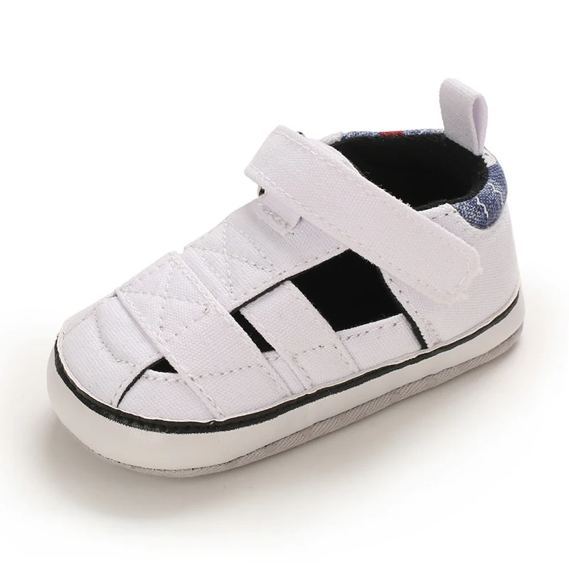 Newborn Toddler Shoes Baby Soft Soled Sandals Lace Soft Soled Shoes Beach Shoes  Slippers Non Slip Sandals 0-18M First Walkers
