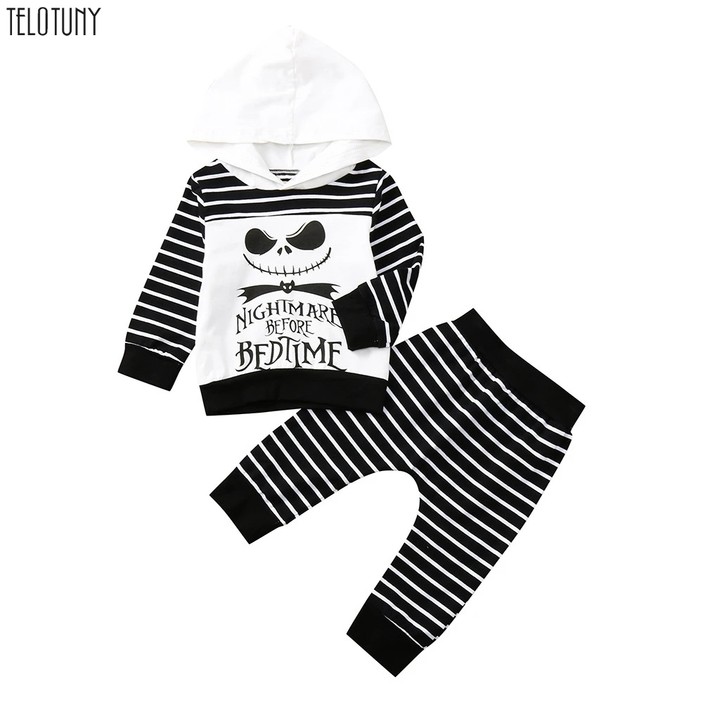 

Telotuny Sweatshirts Baby Boys Cotton Kids Hoodies Halloween Children Clothes Long Sleeve Sweatshirts Toddler Child's Hoodie