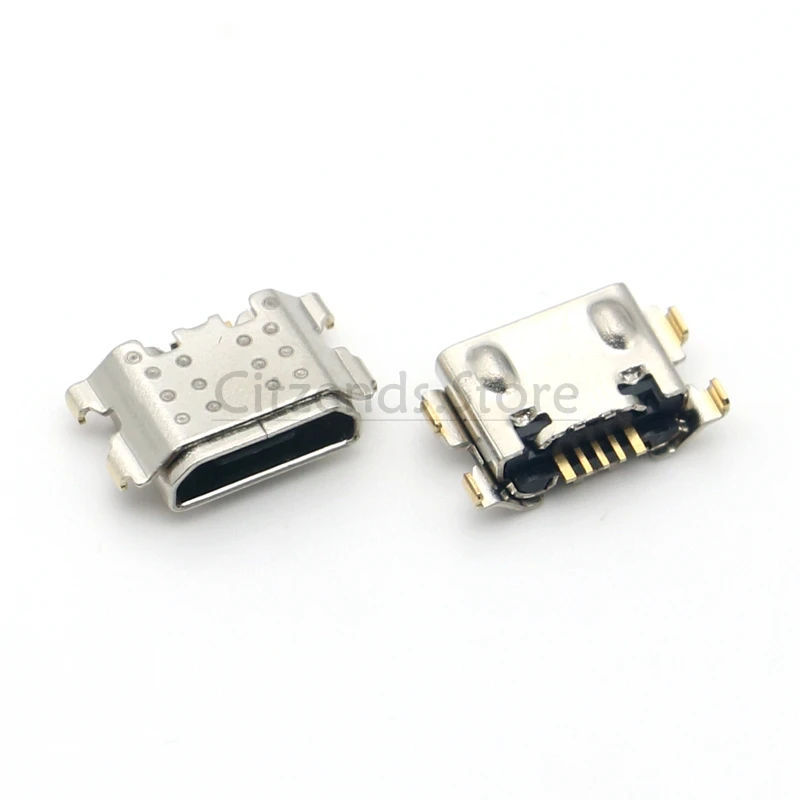 

10pcs Micro USB 5Pin Jack Connector Socket Data Charging Port Tail Plug For Samsung Galaxy A01 A015 A015F/DS Mini Dock