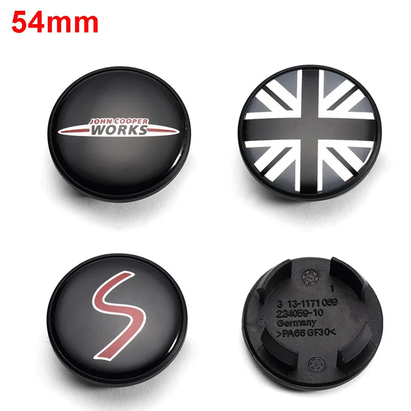 54 мм крышка центра колеса для Mini Cooper S Clubman Coupe R50 R53 R56 R60 F56 John Works британский флаг