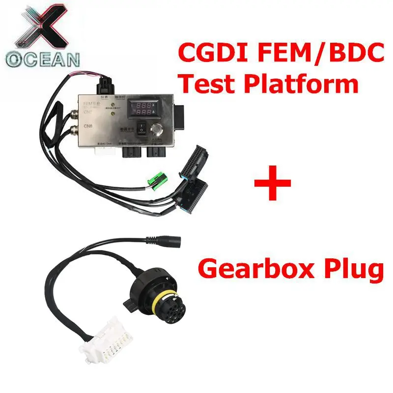 Для BMW FEM/BDC F20 F30 F35 X5 X6 I3 CGDI FEM/BDC тестовая платформа работает вместе с CGDI Gearboc вилкой для BMW и VVDI2/Yanhua