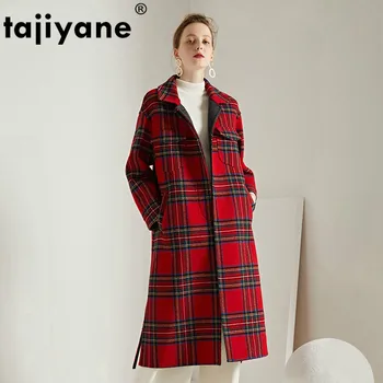 

Korean Vintage 80% Wool Coat Female Spring Autumn Jacket Women Clothes 2020 Woolen Long Coats and Jackets Casaco Feminino ZT2238
