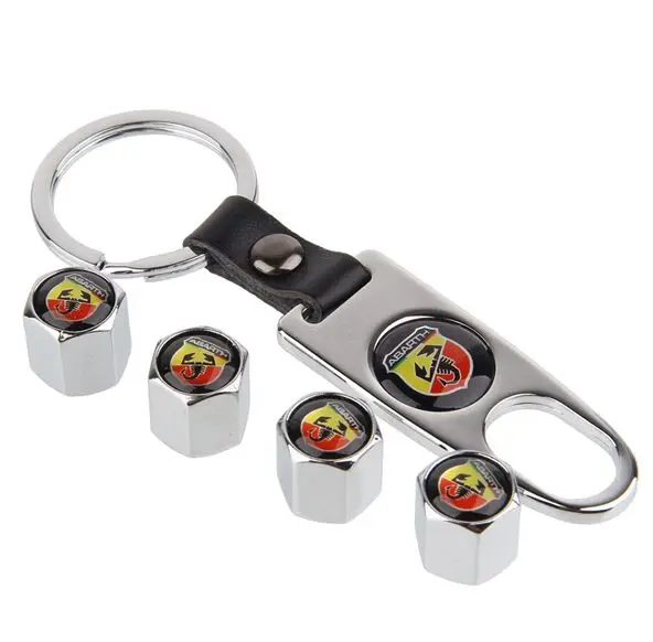 

Car-Styling Car Wheel Tire Valve Auto Caps Case For Fiat Punto Abarth 500 Stilo Ducato Palio Bravo Doblo Accessories Car Styling