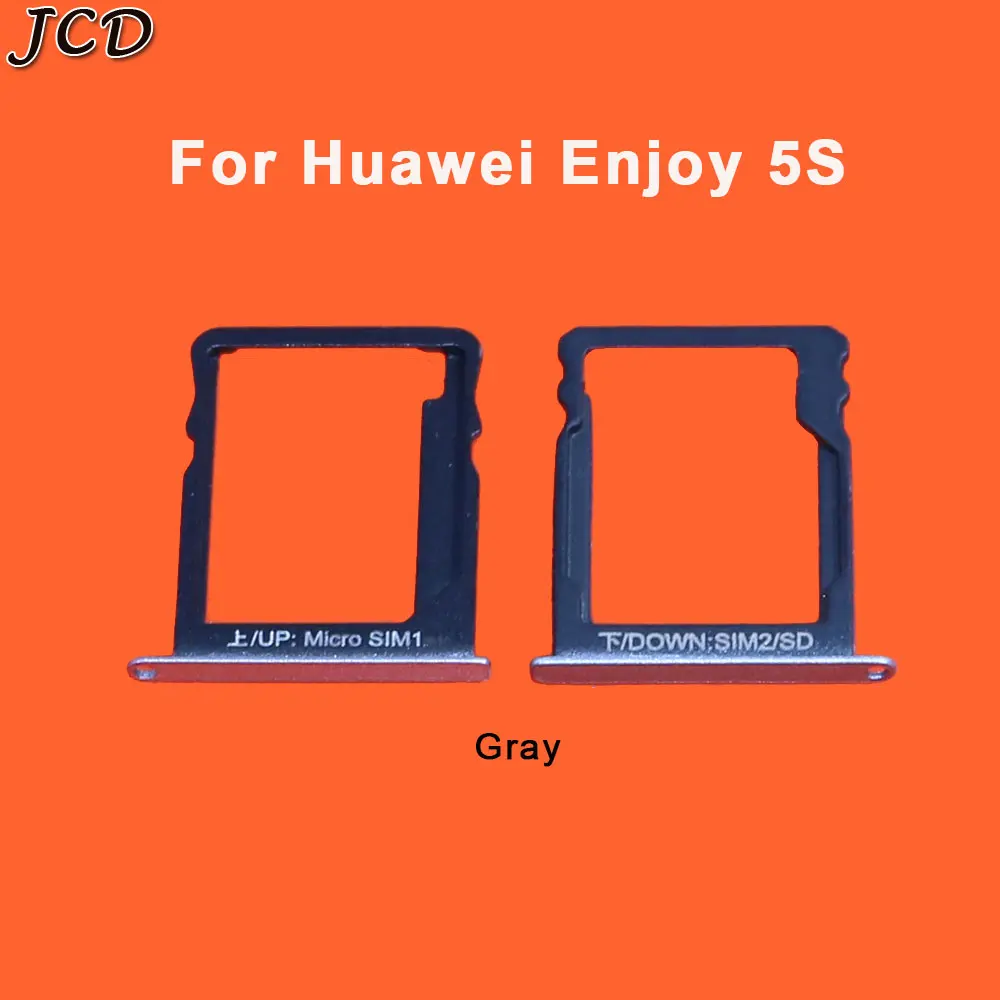 JCD для huawei Enjoy 5s двойной лоток для sim-карты+ микро лоток для карт SD слот Держатель Слот заменитель адаптера Часть