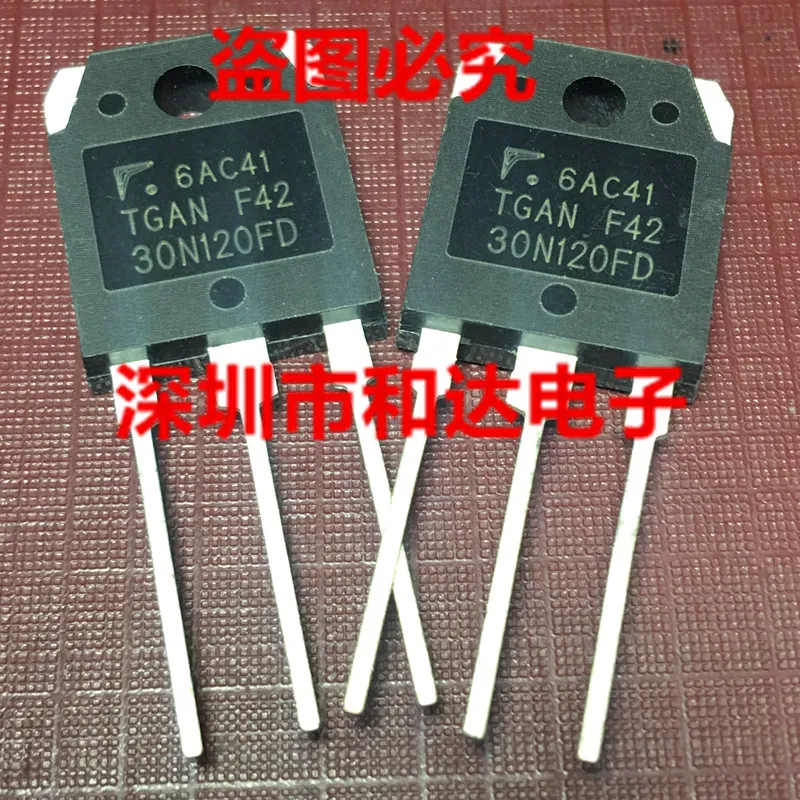 

Оригинал 2 шт./TGAN30N120FD TO-3P 1200V 30A