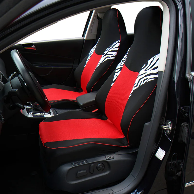 Funda de asiento delantero de coche, Protector de asiento de coche, a la  moda, ajuste Universal para la mayoría de asientos de cubo, color rojo, 1/2  piezas, 2023 - AliExpress