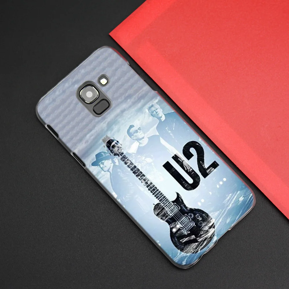 U2 Боно край чехол для samsung Galaxy A50 A80 A70 A60 A40 A30 A20 A20e A10 A9 A7 A6 Note 8, 9, 10, плюс 5G Funda Капа