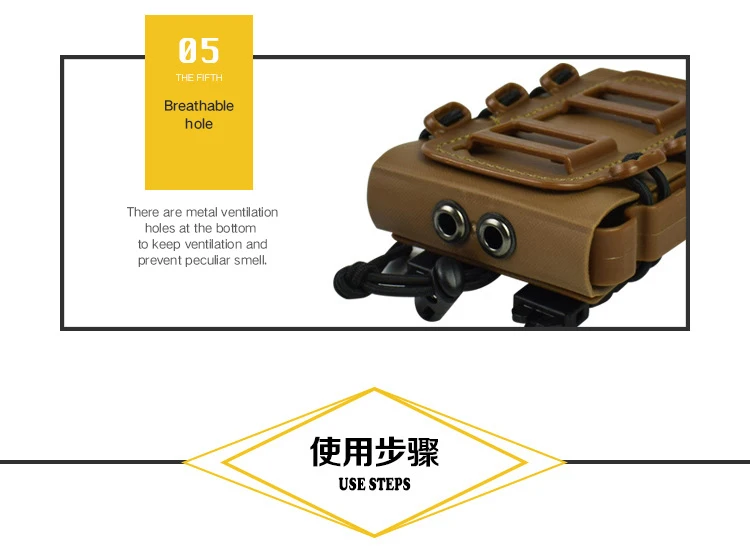 Outdoor Tactical Cartridge Case Wearable Belt Accessory Box Large Capacity Multifunction Sport Hunting Accessories