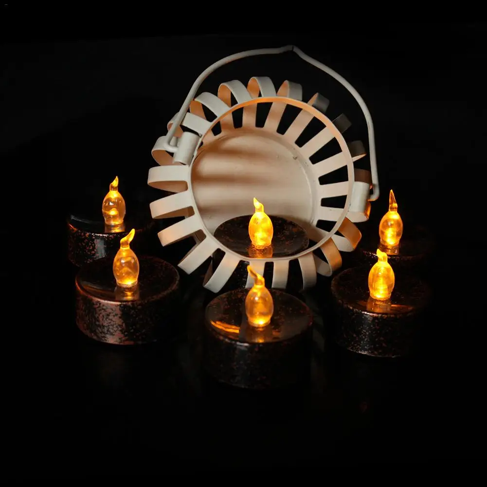 12pcs led electronic candle light halloween decorat