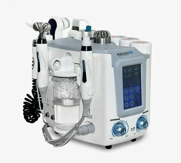 

2019 Mini 6 In1 H2-O2 Hydro Dermabrasion Water Oxyge Peel Hydra Facial Aqua Peel Machine for Skin Rejuvenating