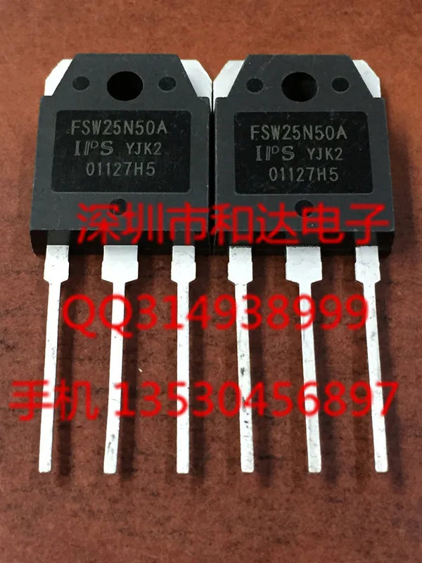 5 шт. FTW25N250A ISP TO-3O