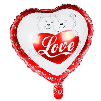 

50/100pcs 18inch Spanish Bride and Groom I Love You foil mylar balloons Love Heart wedding/Valentine's day helium balloon globos