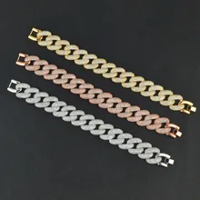 Роскошный микро циркониевый браслет с большой цепочкой для женщин, высокое качество, модный ювелирный браслет для свадьбы/вечерние/подарок