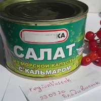 банка капуста морская кальмар 2 банки бесплатная доставка | Дом и сад