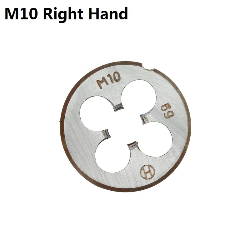 1 шт. M2 M6 M7 M8 M10 M12 M13 M14 M16 Метрическая резьба для правой руки, резьбовые инструменты, круглая резьба - Цвет: M10
