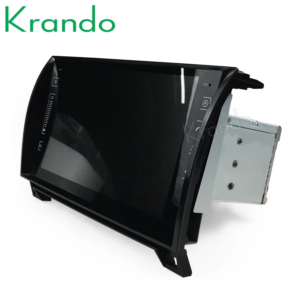 Excellent Krando Android 8.1 9" IPS Touch screen car Multimedi player for Toyota Tundra/Sequoia 2007-2013 audio player gps navigation 4