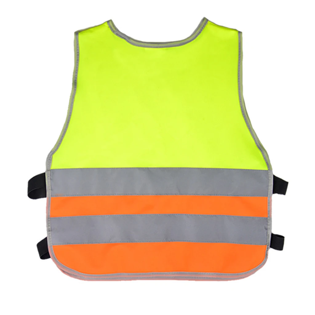 3Pcs High Visibility Student Child Student Reflective Kids Vest Scooter Cycling School Safety Vest Jacket