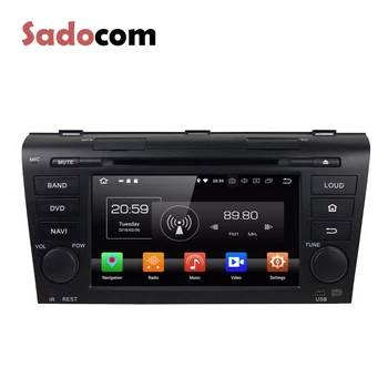 

IPS Android 8.0 2 din Octa Core 4GB +64GB Car multimedia DVD Player For Mazda 3 2003-2007 2008 2009 GPS Radio wifi Bluetooth