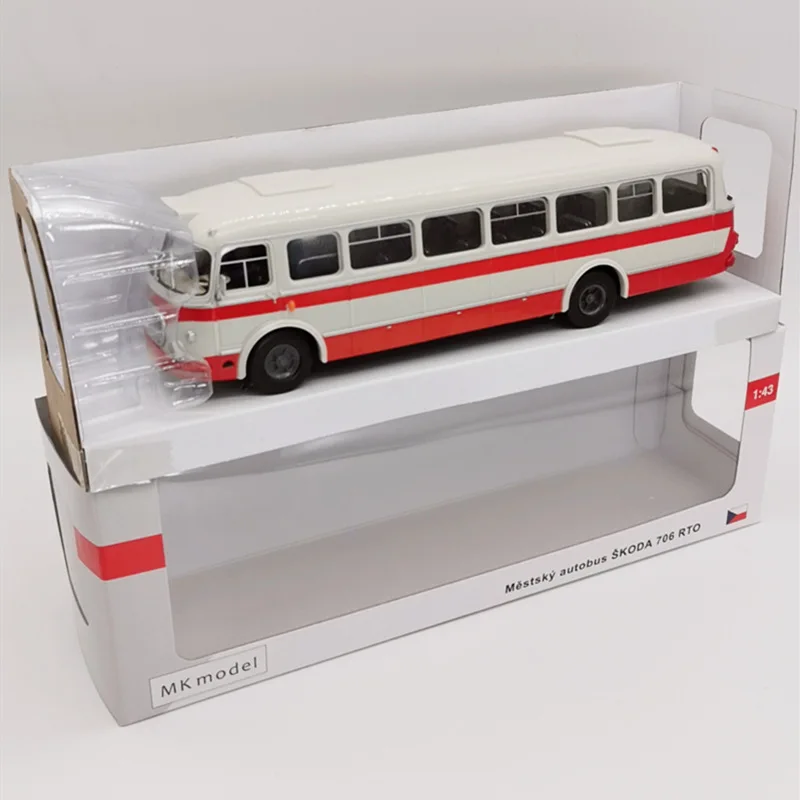 Распродажа упаковочная коробка для подарка автобус 1:43 из АБС пластика Skoda 706 RTO